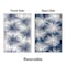World Rug Gallery Floral Tropical Reversible Recycled Plastic 3' X 5' Navy Outdoor Rug 6075NAVY3X5 - alternate 6
